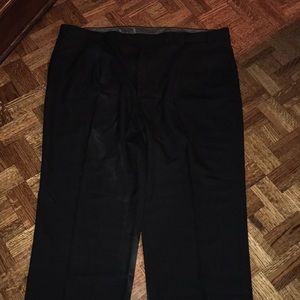 42x32 Lauren pleated black pants